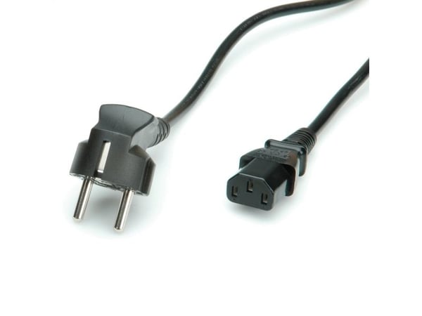 VALUE 19.99.1017, 0,6 m, CEE7/7, IEC 320, 250 V, 10 A