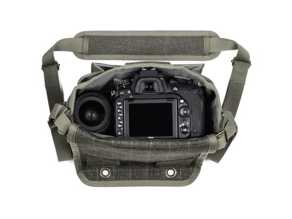 Think Tank Retrospective® 4 V2.0, Laptop-veske, DSLR 17–40mm f/4, Skulderrem, Grå
