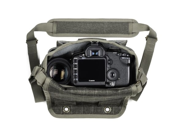 Think Tank Retrospective® 4 V2.0, Laptop-veske, DSLR 17–40mm f/4, Skulderrem, Grå
