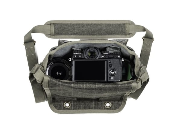 Think Tank Retrospective® 4 V2.0, Laptop-veske, DSLR 17–40mm f/4, Skulderrem, Grå