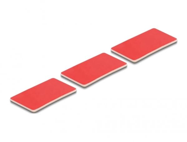 DeLOCK 18340 - Kabelmarker Clip Set 3 Stück, Sininen, Punainen, Keltainen, 3 kpl