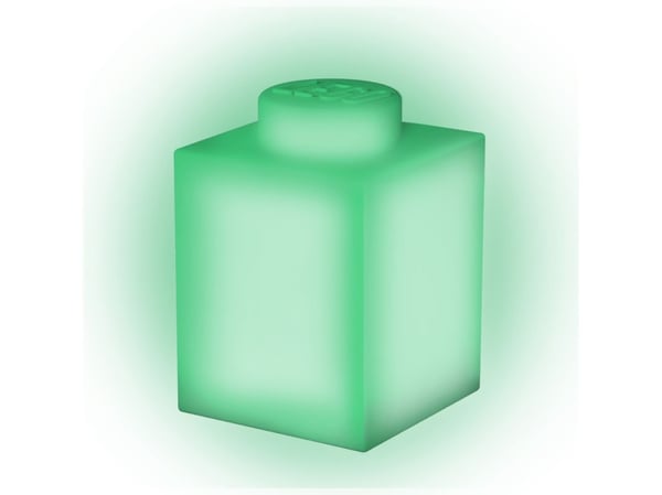 LEGO Classic Silicone Brick night light with LEDlite - Green