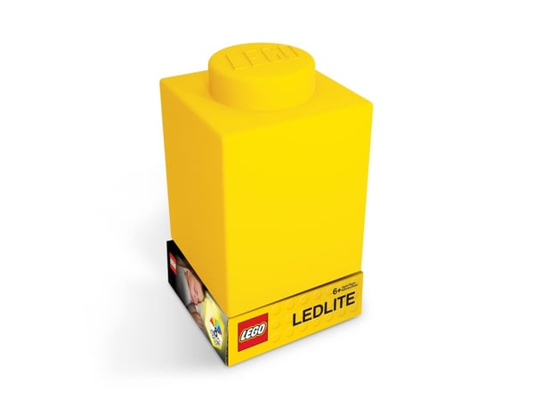 LEGO Classic Silicone Brick night light with LEDlite - Yellow