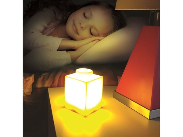 LEGO Classic Silicone Brick night light with LEDlite - Yellow