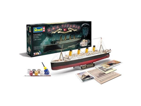 Revell Gavesett 100 år med Titanic - 1:400 - Passasjerskip - Titanic - Monteringssett - Titanic - Avansert (MR-5715)