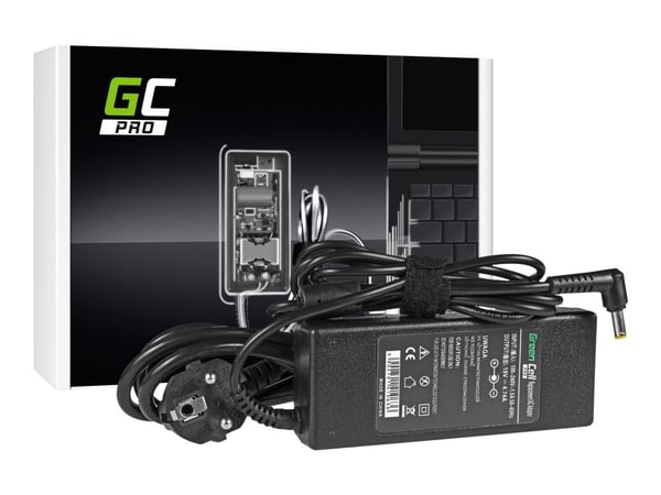 Green Cell PRO - Strømadapter - AC - 90 watt - svart - for Acer Aspire 5733, 5749, 5749Z, 5750, 5750G, 7750G, V3