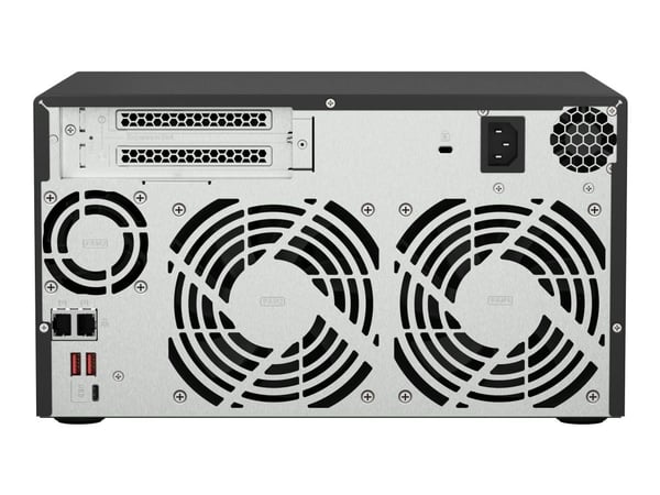QNAP TS-873A, NAS, Tower, Ryzen Embedded, V1500B, Musta