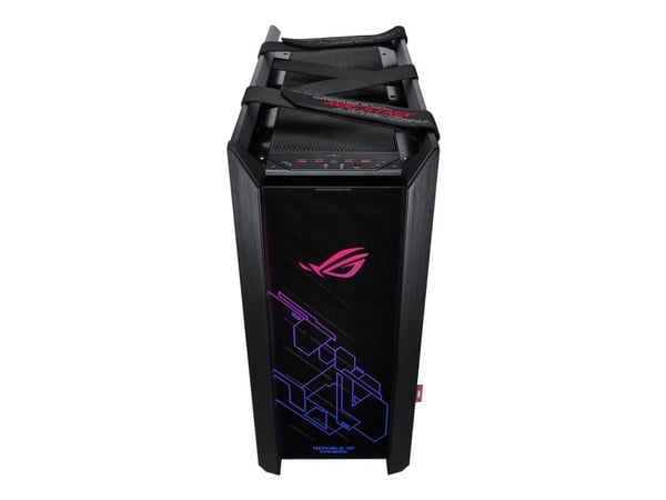 ASUS ROG Strix Helios - Tower - utvidet ATX (E-ATX) - sidepanel med vindu (glass) - ingen strømforsyning (ATX) - svart - USB/lyd