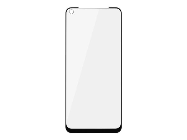 OnePlus - Skjermbeskyttelse for mobiltelefon - film - rammefarge svart - for OnePlus Nord N100