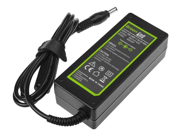 Green Cell PRO - Strømadapter - AC - 65 watt - svart - for Toshiba Satellite C55, C660, C850, C855, C870, L650, L655, L750, L755