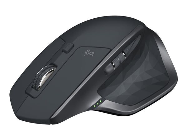 Logitech MX Master 2S - Mus - laser - 7 knapper - trådløs - 2.4 GHz - USB Logitech Unifying-mottaker - grafitt
