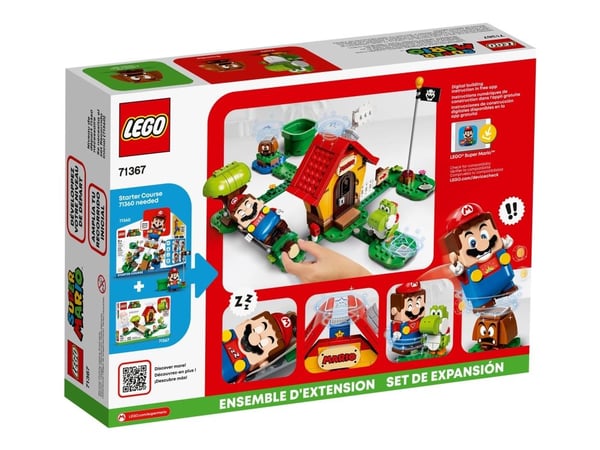 LEGO Super Mario 71367 Ekstrabanen Marios hus og Yoshi