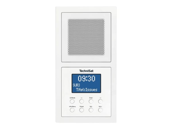 TechniSat DigitRadio UP 1 - DAB-radio - 1 x 2 watt - hvit