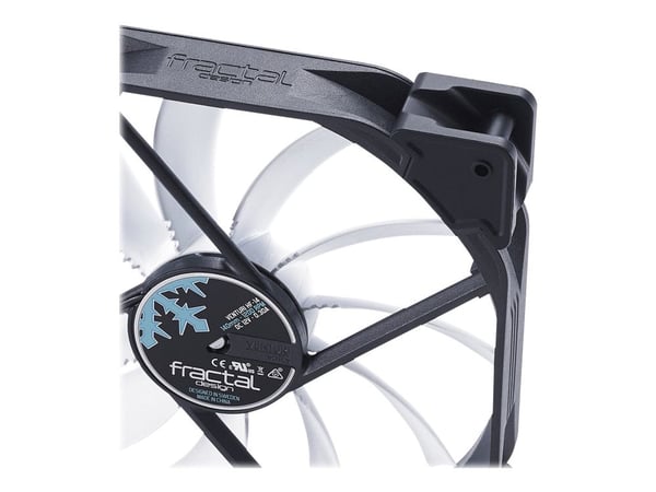 Fractal Design Venturi Series HF-14 - Kabinettvifte - 140 mm - svart, hvit
