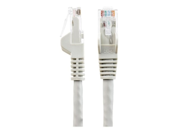 Startech 50cm LSZH CAT6 Ethernet Cable, 10 Gigabit Snagless RJ45 100W PoE Network Patch Cord with Strain Relief, CAT 6 10GbE UTP, Grey, Individuall...