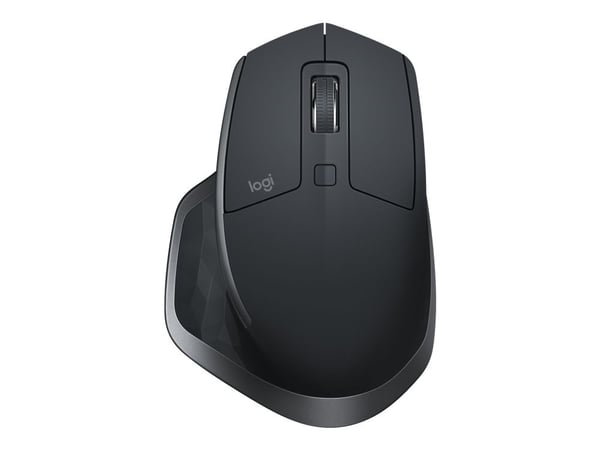 Logitech MX Master 2S - Mus - laser - 7 knapper - trådløs - 2.4 GHz - USB Logitech Unifying-mottaker - grafitt
