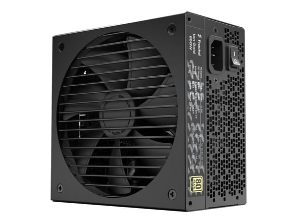 Fractal Design Ion Gold - Nätaggregat (intern) - ATX12V 2.52/ EPS12V 2.92 - 80 PLUS Gold - AC 100-240 V - 850 Watt - Europa - svart