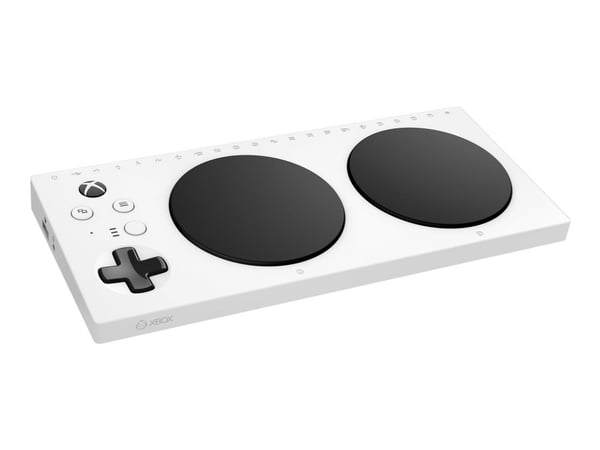 Microsoft Xbox Adaptive Controller - Tilgjengelighetskontroller - trådløs - Bluetooth - for PC, Microsoft Xbox One, Microsoft Xbox One S, Microsoft...