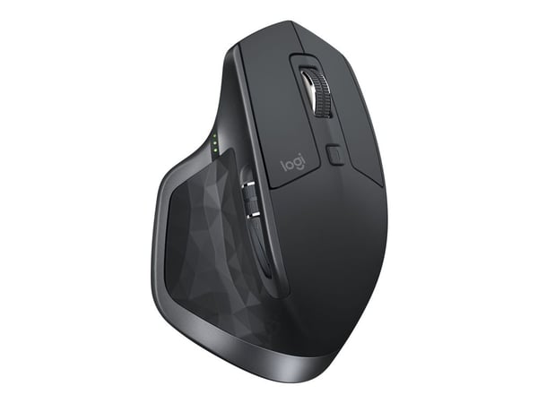 Logitech MX Master 2S - Mus - laser - 7 knapper - trådløs - 2.4 GHz - USB Logitech Unifying-mottaker - grafitt