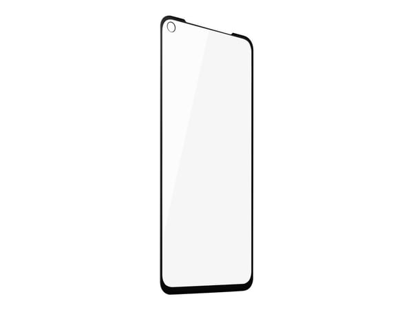 OnePlus - Skjermbeskyttelse for mobiltelefon - film - rammefarge svart - for OnePlus Nord N10 5G