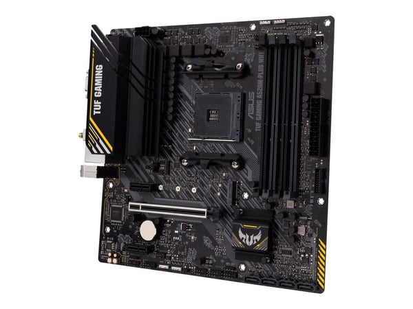 ASUS TUF GAMING A520M-PLUS WIFI - Emolevy - micro-ATX - Socket AM4 - AMD A520 piirisarja - USB 3.2 Gen 1 - Bluetooth, Gigabit LAN, Wi-Fi - sisäinen...
