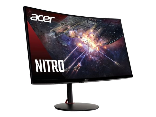 Acer Nitro XZ270U Pbmiiphx - XZ0 Series - LED-skjerm - kurvet - 27" - 2560 x 1440 WQHD @ 165 Hz - 250 cd/m² - 1 ms - 2xHDMI, DisplayPort - høyttale...