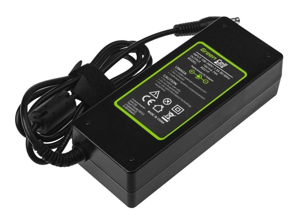 Green Cell PRO - Strømadapter - AC - 90 watt - svart - for Samsung R510; R522; R525; R530; R540; R580; R780; RV511; RV520