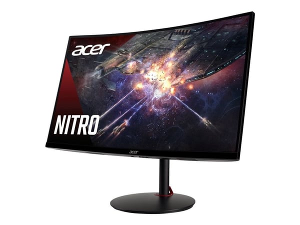 Acer Nitro XZ270U Pbmiiphx - XZ0 Series - LED-skjerm - kurvet - 27" - 2560 x 1440 WQHD @ 165 Hz - 250 cd/m² - 1 ms - 2xHDMI, DisplayPort - høyttale...