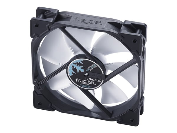 Fractal Design Venturi Series HP-12 PWM - Kabinettvifte - 120 mm - svart, hvit