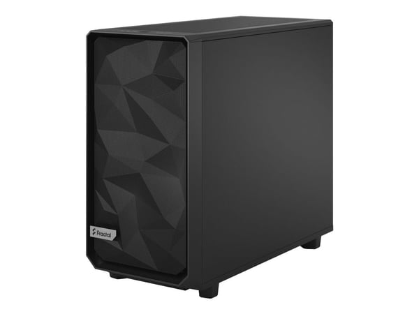 Fractal Design Meshify 2 - Tower - utvidet ATX (E-ATX) - sidepanel med vindu (herdet glass) - ingen strømforsyning (ATX) - svart - USB/lyd