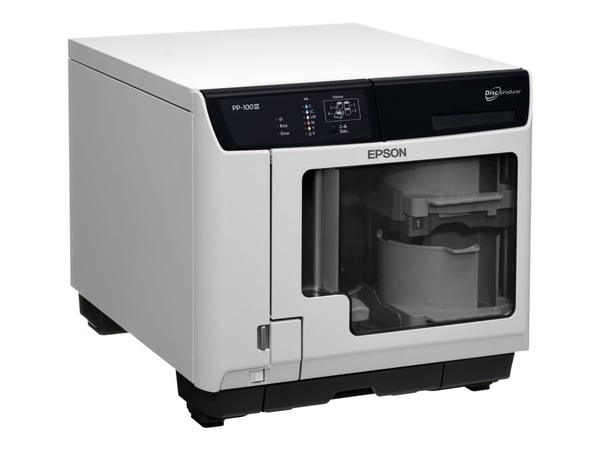 Epson Discproducer PP-100III - Plateduplikator - spor: 100 - BD-RE x 2 - SuperSpeed USB 3.0 - ekstern