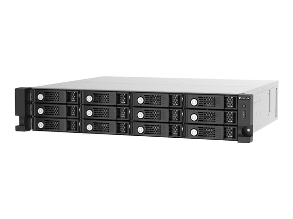 QNAP TL-R1220Sep-RP - Harddiskarray - 12 brønner (SATA-600 / SAS-3) - SAS 12Gb/s (ekstern) - kan monteres i rack - 2U