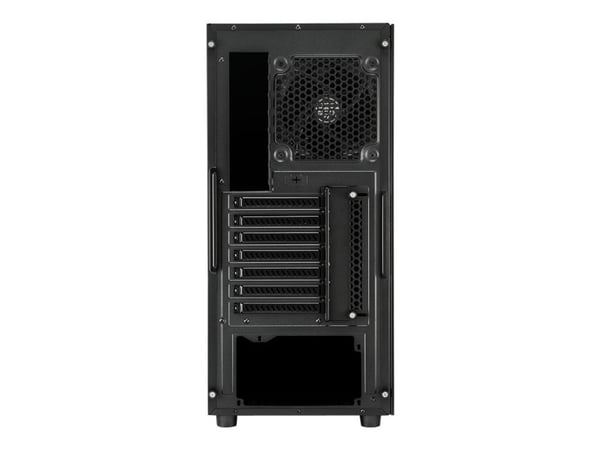 Sharkoon TG6 RGB - Tower - ATX - sidepanel med vindu (herdet glass) - ingen strømforsyning - svart - USB/lyd