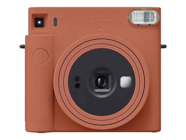 Fujifilm Instax SQUARE SQ1 - Instant camera - objektiv: 65.75 mm - instax SQUARE terrakotta-orange