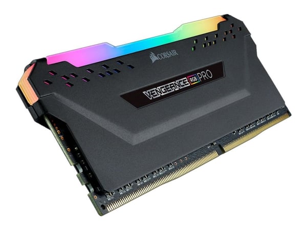 CORSAIR Vengeance RGB PRO - DDR4 - modul - 8 GB - DIMM 288-pin - 3200 MHz / PC4-25600 - CL16 - 1.35 V - ikke-bufret - ikke-ECC - svart
