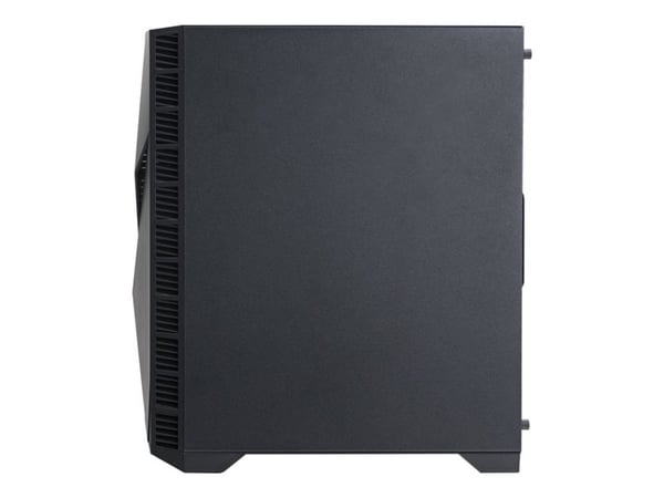 Zalman Z3 Iceberg - Mid tower - utvidet ATX (E-ATX) - sidepanel med vindu (herdet glass) - ingen strømforsyning - svart - USB/lyd