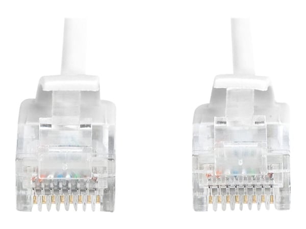 DIGITUS Slim - Liitäntäkaapeli - RJ-45 (han) til RJ-45 (han) - 2 m - UTP - CAT 6 - halogenfri, formet, knastfri - grå