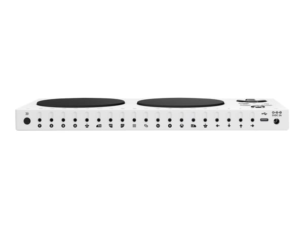 Microsoft Xbox Adaptive Controller - Tilgjengelighetskontroller - trådløs - Bluetooth - for PC, Microsoft Xbox One, Microsoft Xbox One S, Microsoft...