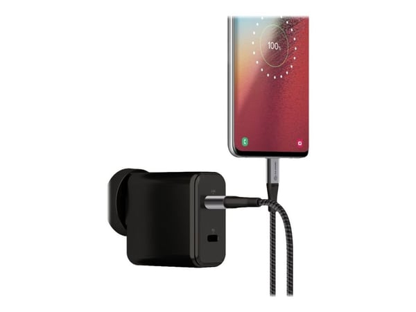 Alogic Super Ultra - USB-kaapeli - USB (han) til USB-C (han) - USB 2.0 - 3 A - 30 cm - avaruusharmaa - avaruusharmaa