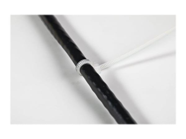 StarTech.com CBMZT4NK, Avattava johdinside, Nailon, Muovi, Valkoinen, 2,2 cm, V2, -40 - 85 °C