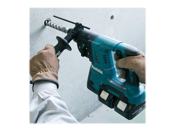 Makita DHR263Z - Pyörivä vasara - akkukäyttöinen - 3 toimintatilaa - SDS-plus - 2,5 Joule - ei akkua - 18 V