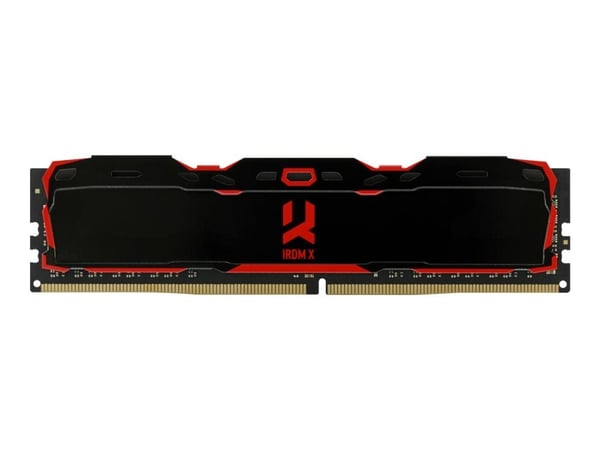 GOODRAM IRDM X - DDR4 - sett - 16 GB: 2 x 8 GB - DIMM 288-pin - 3200 MHz / PC4-25600 - CL16 - 1.35 V - ikke-bufret - ikke-ECC - svart