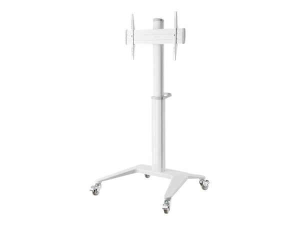 DELTACO ARM-0452 - Office - vagn - för LCD-display - vit - skärmstorlek: 37"-70"