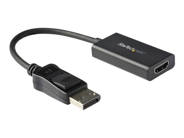 Startech DisplayPort to HDMI Adapter, 4K 60Hz HDR10 Active DisplayPort 1.4 to HDMI 2.0b Video Converter, 4K DP to HDMI Adapter Dongle for Monitor/D...