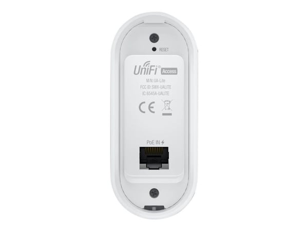 Ubiquiti UA-Reader Lite, Käyttökoodin lukija, Bluetooth, IP54, Lähialueen kommunikointi (NFC)