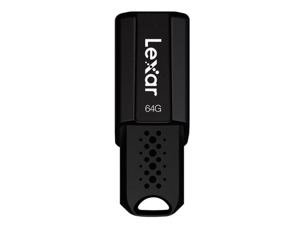 Lexar JumpDrive S80 - USB-flashstasjon - 64 GB - USB 3.1 - svart