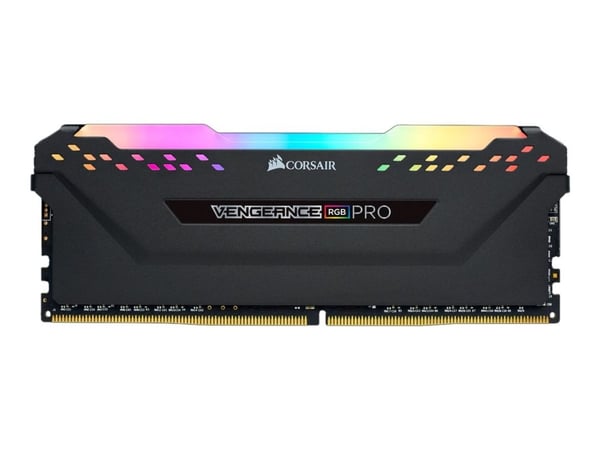 CORSAIR Vengeance RGB PRO - DDR4 - modul - 8 GB - DIMM 288-pin - 3200 MHz / PC4-25600 - CL16 - 1.35 V - ikke-bufret - ikke-ECC - svart