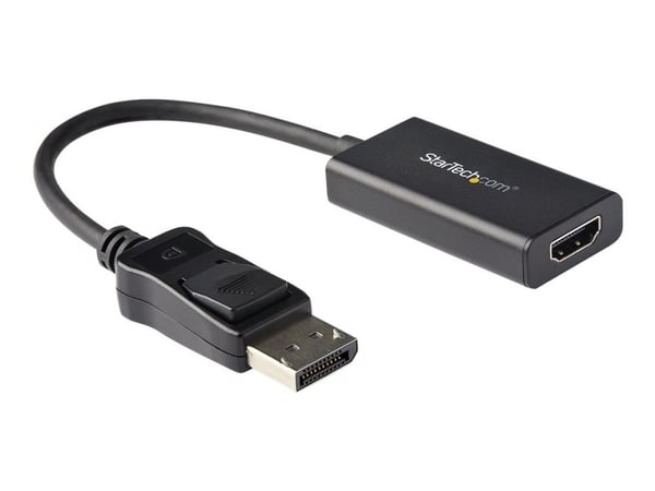 Startech DisplayPort to HDMI Adapter, 4K 60Hz HDR10 Active DisplayPort 1.4 to HDMI 2.0b Video Converter, 4K DP to HDMI Adapter Dongle for Monitor/D...
