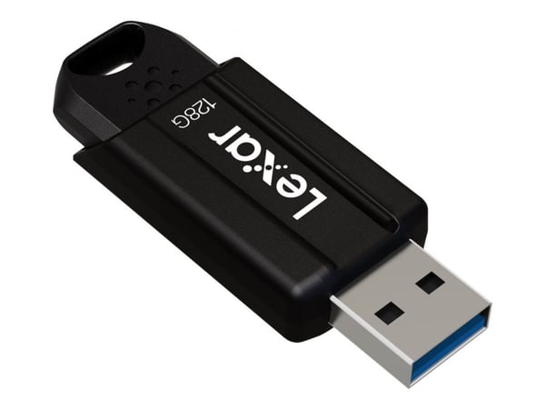 Lexar JumpDrive S80 - USB-flashdrive - 128 GB - USB 3.1 - sort