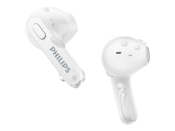Philips TAT2236WT - True wireless-hodetelefoner med mikrofon - ørepropp - Bluetooth - hvit